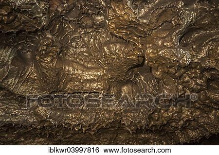 "Solidifed lava in a subterranean lava tube created by an eruption of the Piton de la Fournaise volcano, Le Grand Brule, Reunion, Africa" View Large Photo Image Stock Photograph - "Solidifed lava in a subterranean lava tube created by an eruption of the Piton de la Fournaise volcano, Le Grand Brule, Reunion, Africa". Fotosearch