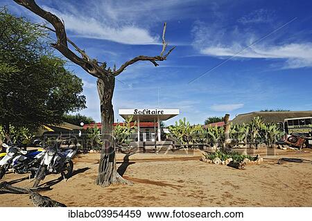 "Solitaire, historically Areb, since 1848 a small private settlement on the same named farm, Namib-Naukluft National Park, Namibia, Africa" View Large Photo Image Stock Photo - "Solitaire, historically Areb, since 1848 a small private settlement on the same named farm, Namib-Naukluft National Park, Namibia, Africa". Fotosearch