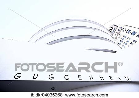Stock Photo - "Solomon R. Guggenheim Museum, Museum of Modern Art, Upper East Side, Manhattan, New York City, New York, United States, North America". Fotosearch
