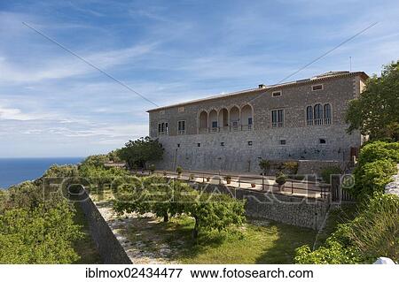 "Son Marroig, mansion of Archduke Ludwig Salvator, Serra de Tramuntana, Deia, Northwest Coast, Mallorca, Majorca, Balearic Islands, Spain, Europe" View Large Photo Image Stock Photo - "Son Marroig, mansion of Archduke Ludwig Salvator, Serra de Tramuntana, Deia, Northwest Coast, Mallorca, Majorca, Balearic Islands, Spain, Europe". Fotosearch
