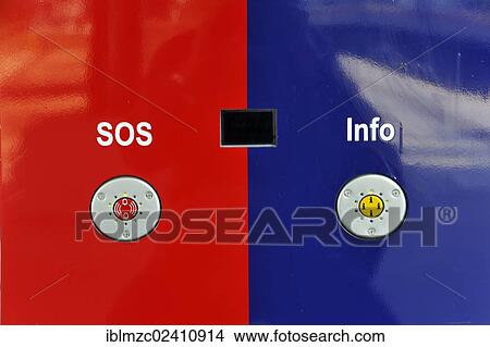 "SOS telephone and information point, Messe Koeln station, Cologne, North Rhine-Westphalia, Germany, Europe" View Large Photo Image Picture - "SOS telephone and information point, Messe Koeln station, Cologne, North Rhine-Westphalia, Germany, Europe". Fotosearch