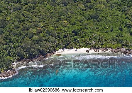 "South coast and beach of Anse Petite Marie-Louise, South Mahe, Mahe Island, Seychelles, Africa, Indian Ocean, Africa" View Large Photo Image Stock Photograph - "South coast and beach of Anse Petite Marie-Louise, South Mahe, Mahe Island, Seychelles, Africa, Indian Ocean, Africa". Fotosearch