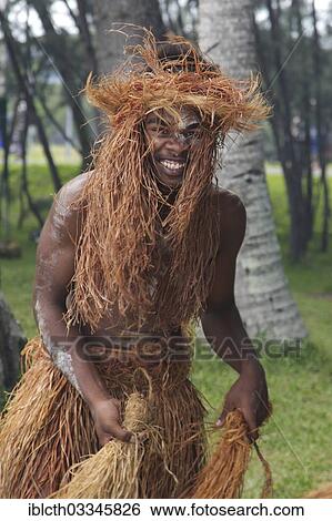 "South Sea dancer wearing a traditional costume, Ile des Pins, New Caledonia, France, Oceania" View Large Photo Image Stock Photograph - "South Sea dancer wearing a traditional costume, Ile des Pins, New Caledonia, France, Oceania". Fotosearch