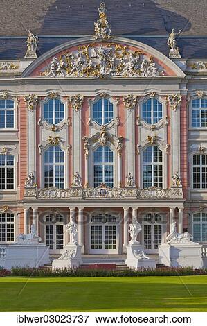 "South wing, Electoral Palace, city centre, Trier, Rhineland-Palatinate, Germany, Europe" View Large Photo Image Stock Photo - "South wing, Electoral Palace, city centre, Trier, Rhineland-Palatinate, Germany, Europe". Fotosearch