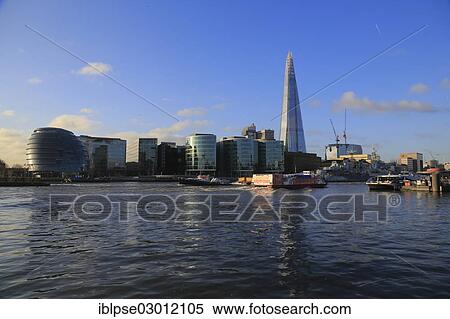"Southwark with City Hall and The Shard, Europe's second-tallest building, 310 metres, River Thames, seen from the Tower of London, Southwark, London, London region, England, United Kingdom, Europe" View Large Photo Image Stock Photography - "Southwark with City Hall and The Shard, Europe's second-tallest building, 310 metres, River Thames, seen from the Tower of London, Southwark, London, London region, England, United Kingdom, Europe". Fotosearch