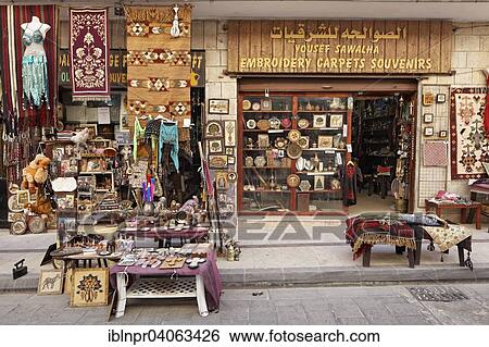 "Souvenir shop, Madaba, Jordan, Asia" View Large Photo Image Stock Photograph - "Souvenir shop, Madaba, Jordan, Asia". Fotosearch