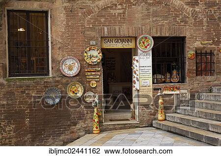 "Souvenir shop, Piazza San Giovanni square, UNESCO World Heritage Site, Siena, Tuscany, Italy, Europe" View Large Photo Image Stock Image - "Souvenir shop, Piazza San Giovanni square, UNESCO World Heritage Site, Siena, Tuscany, Italy, Europe". Fotosearch