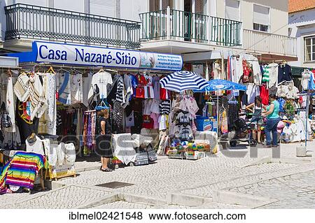 Souvenir shop, Sitio, old vilage, Nazare, Oeste, Leiria District, Portugal, Europe View Large Photo Image Stock Photo - Souvenir shop, Sitio, old vilage, Nazare, Oeste, Leiria District, Portugal, Europe. Fotosearch