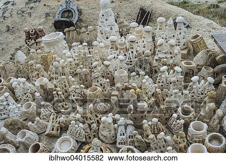 "Souvenirs made of tufa, Goreme, Cappadocia, Nevsehir Province, Turkey, Asia" View Large Photo Image Stock Image - "Souvenirs made of tufa, Goreme, Cappadocia, Nevsehir Province, Turkey, Asia". Fotosearch