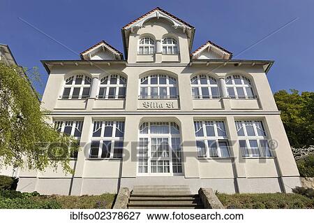 "Spa resort architecture, Wilhelmstrasse street, Villa Li, Sellin, Ruegen Island, Mecklenburg-Western Pomerania, Germany, Europe, PublicGround, Europe" View Large Photo Image Stock Photo - "Spa resort architecture, Wilhelmstrasse street, Villa Li, Sellin, Ruegen Island, Mecklenburg-Western Pomerania, Germany, Europe, PublicGround, Europe". Fotosearch