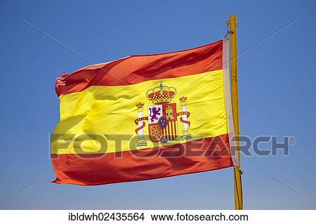 "Spanish national flag, Playa de Santa Ana beach, Benalmadena, Malaga province, Costa del Sol, Andalusia, Spain, Europe, PublicGround, Europe" View Large Photo Image Picture - "Spanish national flag, Playa de Santa Ana beach, Benalmadena, Malaga province, Costa del Sol, Andalusia, Spain, Europe, PublicGround, Europe". Fotosearch