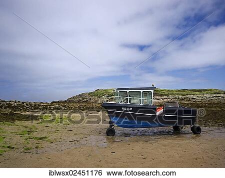 "Special boat of an oyster farmer in the Petites Iles Vrac'h, Plouguerneau, Brittany, Finistere, France, Europe, PublicGround, Europe" View Large Photo Image Stock Photograph - "Special boat of an oyster farmer in the Petites Iles Vrac'h, Plouguerneau, Brittany, Finistere, France, Europe, PublicGround, Europe". Fotosearch