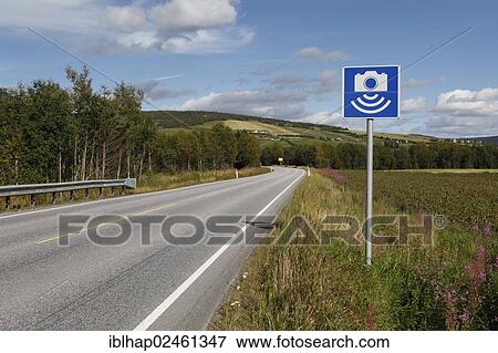 "Speed control sign, Tynset, Hedmark, Norway, Northern Europe, Europe" View Large Photo Image Stock Photo - "Speed control sign, Tynset, Hedmark, Norway, Northern Europe, Europe". Fotosearch