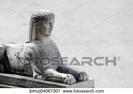 "Sphinx, sculpture in Piazza del Popolo, Rome, Italy, Europe" View Large Photo Image Stock Photo - "Sphinx, sculpture in Piazza del Popolo, Rome, Italy, Europe". Fotosearch