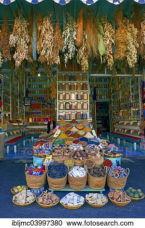 "Spice shop, Rahba Kedima Square, Place des Epices, Medina, Marrakech, Marrakesh-Tensift-El Haouz region, Morocco, Africa" View Large Photo Image Stock Image - "Spice shop, Rahba Kedima Square, Place des Epices, Medina, Marrakech, Marrakesh-Tensift-El Haouz region, Morocco, Africa". Fotosearch