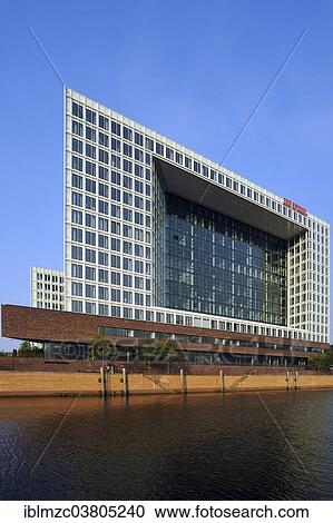 "Spiegel group building, Spiegelhaus, at Ericusspitze, Ericusgraben canal at front, Hamburg, Germany, Europe" View Large Photo Image Stock Image - "Spiegel group building, Spiegelhaus, at Ericusspitze, Ericusgraben canal at front, Hamburg, Germany, Europe". Fotosearch