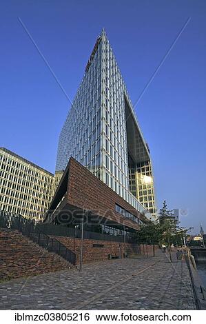 Stock Photograph - "Spiegel group building, Spiegelhaus, at Ericusspitze, Hamburg, Germany, Europe". Fotosearch