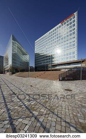 Stock Photo - "Spiegel Publishing House and the Ericus Contor building on Ericusspitze peninsula in the Brooktorkai - Ericus Quarter, HafenCity, Hamburg, Hamburg, Germany, Europe". Fotosearch