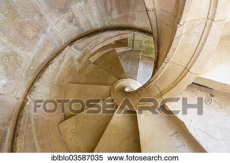 "Spiral staircase, corner staircase of the Great Cloister of Diogo do Torralva, Convento de Cristo, Castle of the Knights Templar, UNESCO World Cultural Heritage Site, Tomar, Santarem District, Portugal, Europe" View Large Photo Image Stock Photography - "Spiral staircase, corner staircase of the Great Cloister of Diogo do Torralva, Convento de Cristo, Castle of the Knights Templar, UNESCO World Cultural Heritage Site, Tomar, Santarem District, Portugal, Europe". Fotosearch