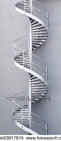 "Spiral staircase made of steel, Coburg, Bavaria, Germany, Europe" View Large Photo Image Picture - "Spiral staircase made of steel, Coburg, Bavaria, Germany, Europe". Fotosearch