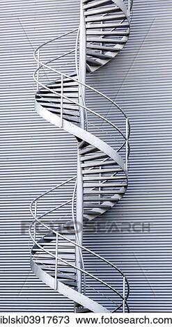 "Spiral staircase made of steel, Coburg, Bavaria, Germany, Europe" View Large Photo Image Stock Image - "Spiral staircase made of steel, Coburg, Bavaria, Germany, Europe". Fotosearch