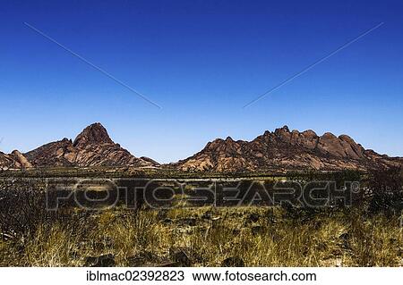 "Spitzkoppe granite peaks and the Pontok Mountains, Damaraland, Namibia, Africa" View Large Photo Image Stock Image - "Spitzkoppe granite peaks and the Pontok Mountains, Damaraland, Namibia, Africa". Fotosearch