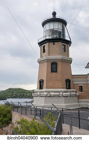 "Split Rock Lighthouse, Lake Superior, Minnesota, United States, North America" View Large Photo Image Stock Image - "Split Rock Lighthouse, Lake Superior, Minnesota, United States, North America". Fotosearch