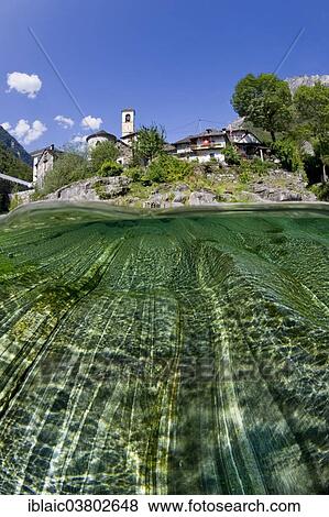 "Split screen view, Parish Church of Madonna degli Angeli, Lavertezzo, Valle Verzasca, Canton Ticino, Switzerland, Europe" View Large Photo Image Stock Photo - "Split screen view, Parish Church of Madonna degli Angeli, Lavertezzo, Valle Verzasca, Canton Ticino, Switzerland, Europe". Fotosearch