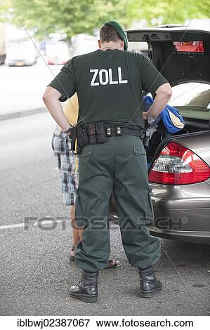 "Spot checks, vehicle searches, customs inspection, at immigration, Singen central customs office, Bietingen customs office, border crossing between Germany and Switzerland, Europe" View Large Photo Image Stock Photo - "Spot checks, vehicle searches, customs inspection, at immigration, Singen central customs office, Bietingen customs office, border crossing between Germany and Switzerland, Europe". Fotosearch