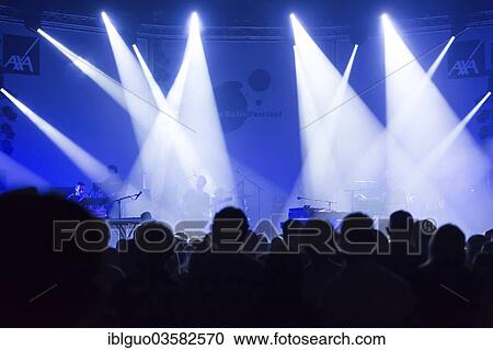 "Spotlights and stage during the concert of the British band Hot Chip, Blue Balls Festival, KKL Luzern concert hall, Luzern, Canton of Lucerne, Switzerland, Europe" View Large Photo Image Stock Image - "Spotlights and stage during the concert of the British band Hot Chip, Blue Balls Festival, KKL Luzern concert hall, Luzern, Canton of Lucerne, Switzerland, Europe". Fotosearch