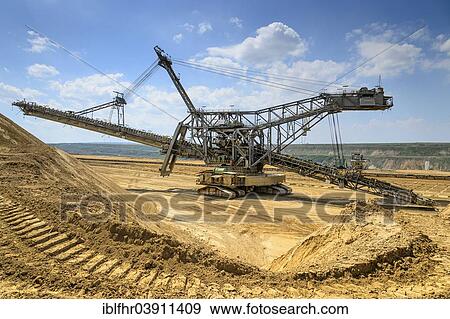"Spreader in a normal position, Garzweiler open-cast mine, Grevenbroich, North Rhine-Westphalia, Germany, Europe" View Large Photo Image Stock Photo - "Spreader in a normal position, Garzweiler open-cast mine, Grevenbroich, North Rhine-Westphalia, Germany, Europe". Fotosearch