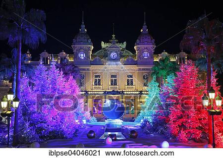 "Square of the Monte-Carlo Casino at Christmas time with illuminated Christmas trees, Monte-Carlo, Principality of Monaco" View Large Photo Image Stock Image - "Square of the Monte-Carlo Casino at Christmas time with illuminated Christmas trees, Monte-Carlo, Principality of Monaco". Fotosearch