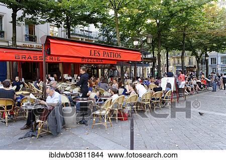"Square with outdoor cafes, Rue des Ecoles, Sorbonne, 5th Arrondissement Latin Quarter, Paris, France, Europe" View Large Photo Image Picture - "Square with outdoor cafes, Rue des Ecoles, Sorbonne, 5th Arrondissement Latin Quarter, Paris, France, Europe". Fotosearch