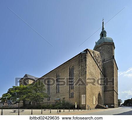 Stock Photography - "St. Annenkirche church, Annaberg-Buchholz, Saxony, Germany, Europe". Fotosearch