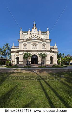 "St Anne's, Christian church, near Beruwela, Katukurunda Region, Western Province, Sri Lanka, Asia" View Large Photo Image Stock Photo - "St Anne's, Christian church, near Beruwela, Katukurunda Region, Western Province, Sri Lanka, Asia". Fotosearch