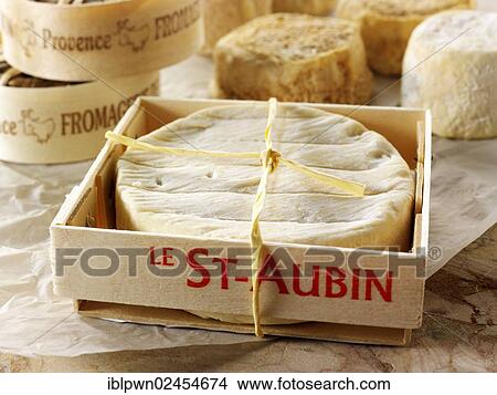 "St Aubin, traditional French cheese" View Large Photo Image Picture - "St Aubin, traditional French cheese". Fotosearch