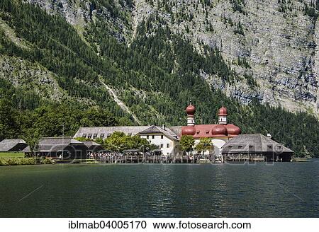"St. Bartholoma on lake Konigssee, Berchtesgaden National Park, Berchtesgadener Land, Upper Bavaria, Bavaria, Germany, Europe" View Large Photo Image Stock Image - "St. Bartholoma on lake Konigssee, Berchtesgaden National Park, Berchtesgadener Land, Upper Bavaria, Bavaria, Germany, Europe". Fotosearch