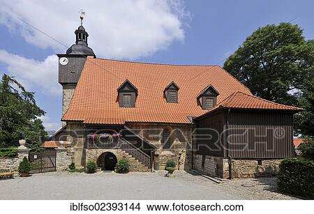 "St. Bartholomew's Church, Bach Church, church where Johann Sebastian Bach was married, Dornheim near Arnstadt, Thuringia, Germany, Europe" View Large Photo Image Picture - "St. Bartholomew's Church, Bach Church, church where Johann Sebastian Bach was married, Dornheim near Arnstadt, Thuringia, Germany, Europe". Fotosearch