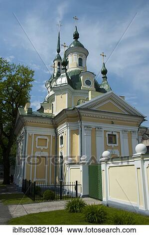 Picture - "St. Catherine's Church, Parnu, Estonia, Baltic States, Europe". Fotosearch
