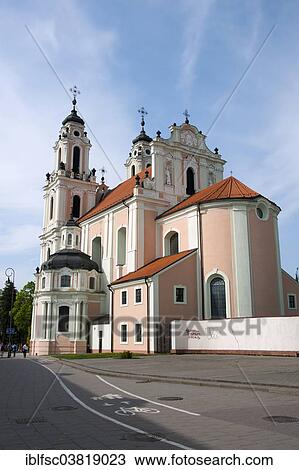 "St Catherine's Church, Vilnius, Lithuania, Baltic States, Europe" View Large Photo Image Stock Image - "St Catherine's Church, Vilnius, Lithuania, Baltic States, Europe". Fotosearch