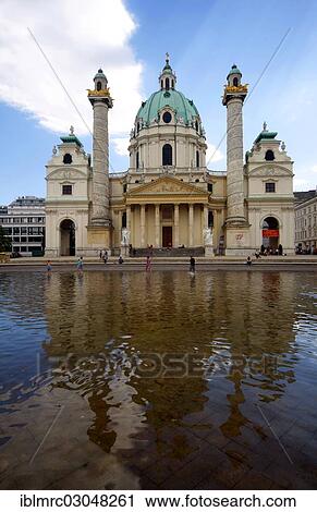 "St. Charles's Church, Vienna, Vienna State, Austria, Europe" View Large Photo Image Stock Image - "St. Charles's Church, Vienna, Vienna State, Austria, Europe". Fotosearch
