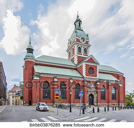 Stock Photography - "St. Jacob's Church, St. Jacobs kyrka, Norrmalm, Stockholm, Stockholm County, Sweden, Europe". Fotosearch