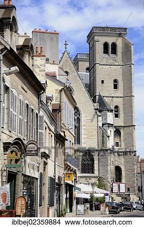 Picture - "St Jean Church in Dijon, Cote d'Or, Burgundy, France, Europe". Fotosearch