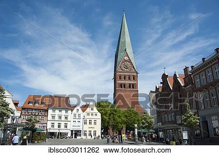 "St Johannis Church, Am Sande, Luneburg, Lower Saxony, Germany, Europe" View Large Photo Image Stock Image - "St Johannis Church, Am Sande, Luneburg, Lower Saxony, Germany, Europe". Fotosearch
