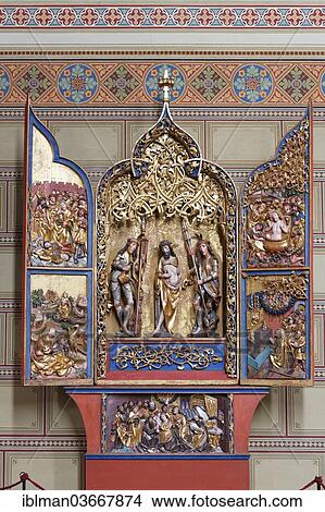 "St John's altar, Friesach Dominican church or church of St. Nicholas, Friesach, Carinthia, Austria, Europe" View Large Photo Image Picture - "St John's altar, Friesach Dominican church or church of St. Nicholas, Friesach, Carinthia, Austria, Europe". Fotosearch