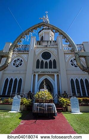 "St. Joseph's church in Inarajan, Guam, US Territory, Pacific, Oceania" View Large Photo Image Picture - "St. Joseph's church in Inarajan, Guam, US Territory, Pacific, Oceania". Fotosearch