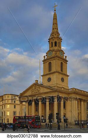 "St. Martin-in-the-Fields church, Trafalgar Square, Knightsbridge, London, London region, England, United Kingdom, Europe" View Large Photo Image Stock Photo - "St. Martin-in-the-Fields church, Trafalgar Square, Knightsbridge, London, London region, England, United Kingdom, Europe". Fotosearch