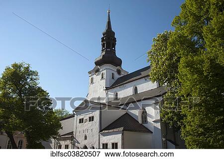 Stock Photo - "St Mary's Cathedral or Toomkirik, Toompea Hill, Upper Town, Tallinn, Estonia, Baltic States, Europe". Fotosearch