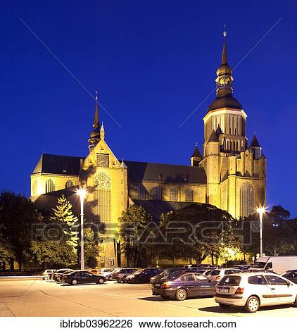 "St. Mary's Church from 1298, old town, Stralsund, Mecklenburg-Western Pomerania, Germany, Europe" View Large Photo Image Stock Photograph - "St. Mary's Church from 1298, old town, Stralsund, Mecklenburg-Western Pomerania, Germany, Europe". Fotosearch