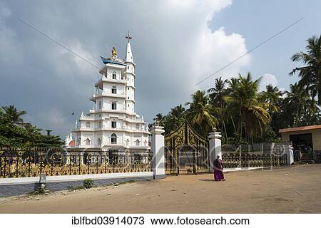 "St Mary's Church, Vizhinjam, Kerala, India, Asia" View Large Photo Image Stock Image - "St Mary's Church, Vizhinjam, Kerala, India, Asia". Fotosearch